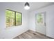 Dining area with tile floor and outdoor view at 327 Woodbridge Dr, Chapel Hill, NC 27516