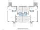 Floor plan exhibiting the layout of the two units and their square footage at 327 Woodbridge Dr, Chapel Hill, NC 27516