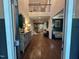 Grand two-story foyer with hardwood floors, elegant furnishings, and views of the upper level at 3650 Brooks Bnd, Franklinton, NC 27525