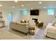 Cozy living room with a fireplace, comfortable seating, and plenty of natural light for relaxation and entertainment at 3838 Regent Rd, Durham, NC 27707