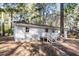 Exterior back view of home showcasing the wooden deck at 3907 Inwood Dr, Durham, NC 27705