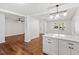 Living area with natural light and hardwood floors at 3907 Inwood Dr, Durham, NC 27705
