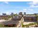 Cityscape view showcasing urban buildings and surrounding neighborhood at 400 W North St # 1430, Raleigh, NC 27603