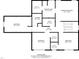 Detailed second floor plan with bedrooms, bathrooms, laundry, and walk-in closets at 4805 Ayden Mill Rd, Apex, NC 27539