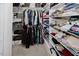 Walk-in closet with ample storage for clothes and personal items at 512 Stratford Dr, Zebulon, NC 27597