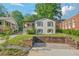View of a cozy home featuring a quaint front porch and manicured front yard at 623 Massey Ave, Durham, NC 27701