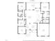 Detailed floor plan showcasing layout including bedrooms, kitchen, Gathering room, and garage with approximate dimensions at 67 Crimson Way, Pittsboro, NC 27312