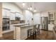 Beautiful kitchen with stainless steel appliances, granite countertops, and a large island at 67 Crimson Way, Pittsboro, NC 27312