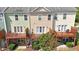 Townhomes with fenced-in backyard, offering great privacy at 710 Samuel Cary Dr, Cary, NC 27511
