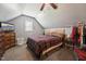 Comfortable bedroom with ceiling fan and a vintage dresser, complemented by a window at 79 Blande Dr, Kenly, NC 27542