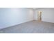 A finished bedroom with neutral carpet at Lot 3260 Yorkshire Cir, Sanford, NC 27332