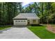 Charming single-story home with attached garage, manicured lawn and long driveway in a wooded community at Lot 3260 Yorkshire Cir, Sanford, NC 27332