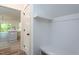 Mud room entrance with a bench and a shelf for storage at Lot 3260 Yorkshire Cir, Sanford, NC 27332