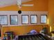 Bright game room with wood-paneled walls, ping-pong, and foosball table at 1000 Phils Creek Rd, Chapel Hill, NC 27516