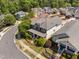 Aerial view of the home in a desirable neighborhood at 112 Homegate Cir, Apex, NC 27502