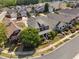 Desirable neighborhood featuring a lovely home with well-maintained lawns and manicured landscaping at 112 Homegate Cir, Apex, NC 27502