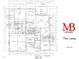 Detailed first floor plan showcasing the layout of the home at 1218 Red Cedar Ct, Youngsville, NC 27596