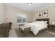 Cozy bedroom featuring a comfortable bed, soft lighting, and a serene ambiance at 1522 Palmer Hill Dr, Durham, NC 27703