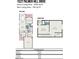 Floor plan showcases the layout of this 2034 sq ft home at 1522 Palmer Hill Dr, Durham, NC 27703