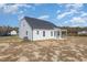 Exterior view of a modern home with a spacious backyard at 175 Trescott St, Smithfield, NC 27577