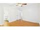 Neutral bedroom with an ensuite bathroom and closet at 196 Tara Ln, Timberlake, NC 27583