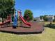 Community playground with slides, swings, and play structures at 209 Mccarthy Dr, Clayton, NC 27527