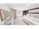 Comfortable bedroom featuring a dresser, natural light, and a modern design at 2917 Alyssa Ct, Knightdale, NC 27604