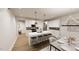 Spacious kitchen island with modern lighting at 2917 Alyssa Ct, Knightdale, NC 27604
