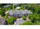 Aerial view of the community, showcasing lush green surroundings and ample parking at 340 Allister Dr # 201, Raleigh, NC 27609