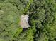 Aerial shot showcasing the community's basketball court surrounded by lush trees at 3617 Carlow Ct, Raleigh, NC 27612