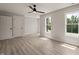 Bright bedroom with a view from two windows and two closets at 380 Pilot Ridge Rd, Zebulon, NC 27597