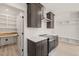 Kitchen featuring stainless steel appliances, subway tile backsplash and custom built-in storage at 380 Pilot Ridge Rd, Zebulon, NC 27597