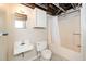 Bathroom with toilet and bath/shower combination at 4006 Daniel Rd, Durham, NC 27703