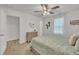 Cozy bedroom with a plush bed, soft lighting, and comfortable ambiance at 407 Collier St, Smithfield, NC 27577