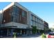 Stylish commercial building with a unique design and a mix of retail and office spaces at 412 Madison Ave, Cary, NC 27513