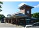 Exterior of Cary train station with brick and blue sky at 412 Madison Ave, Cary, NC 27513