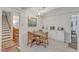 Bright breakfast room adjacent to the kitchen with a functional layout and seamless flow to other rooms at 4900 North Hills Dr, Raleigh, NC 27612