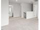 Hallway with carpet that leads to other rooms at 506 Lochalsh Dr, Gibsonville, NC 27249