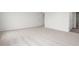 Spacious carpeted main bedroom at 506 Lochalsh Dr, Gibsonville, NC 27249