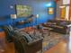 Comfortable living room featuring hardwood floors and classic furnishings at 519 Garendon Dr, Cary, NC 27519