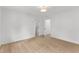 Bedroom with natural light, wood floors, and recessed lighting and closet at 801 N Elm St, Durham, NC 27701