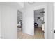 Hallway showing entry to bedroom and sitting room at 805 Camden Ave, Durham, NC 27701