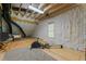 Unfinished room provides a blank canvas with lots of potential and new exercise equipment at 110 Pebble Creek Dr, Franklinton, NC 27525