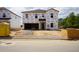 New construction home featuring two stories and a two car garage at 1100 Landen Creek Ln, Zebulon, NC 27597