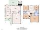 Detailed floorplan showcasing the layout of both levels, including room dimensions and features at 120 Cobblebrook Ct, Holly Springs, NC 27540