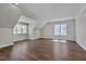 Large bonus room offers lots of space and natural light with hardwood style floors at , Chapel Hill, NC 27516