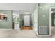 Inviting entryway with tiled floors leading to other rooms in the house at 140 Heatherwood Dr, Apex, NC 27502