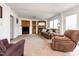 Inviting living room features a fireplace, built-in shelving, and comfortable seating at 168 Hoss Ridge Ln, Dunn, NC 28334