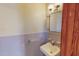 Bathroom featuring vintage tilework and traditional fixtures at 178 Medford Oakley Rd, Rougemont, NC 27572