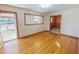 Bright living room with wood flooring and windows at 178 Medford Oakley Rd, Rougemont, NC 27572